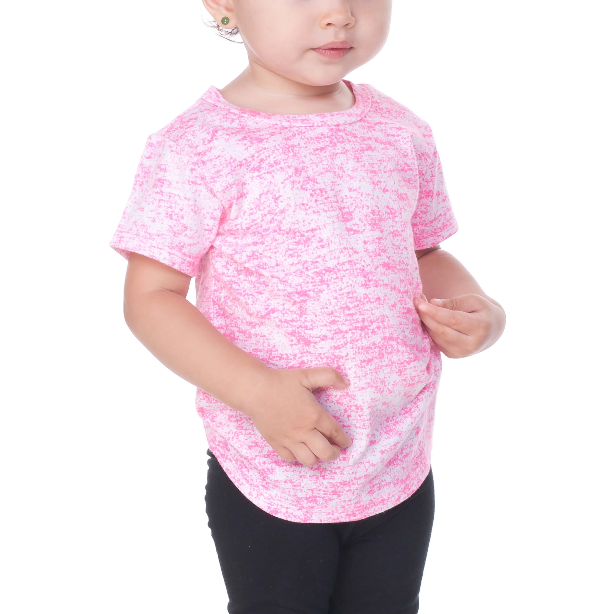 Kavio Toddlers Crew Neck Short Sleeve Tee Jersey