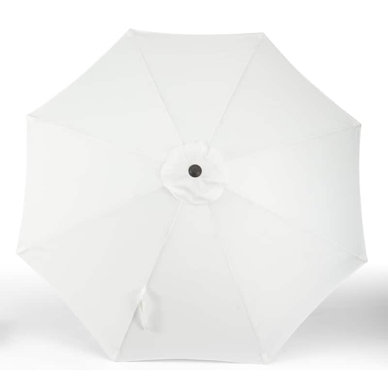 Holme 9-foot Steel Market Patio Umbrella with Tilt-and-Crank