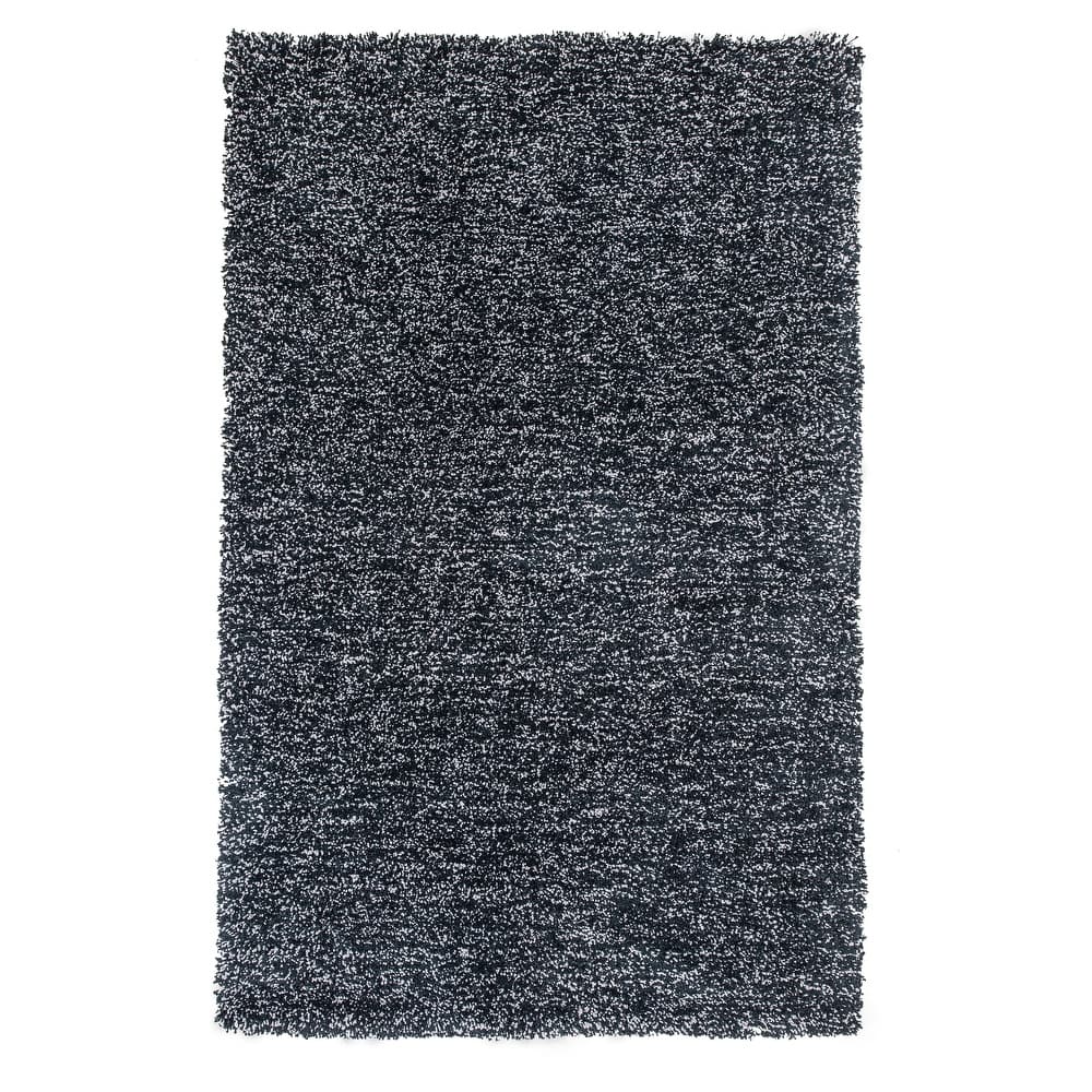 Domani Euphoria Cozy Black & White Heather Rug