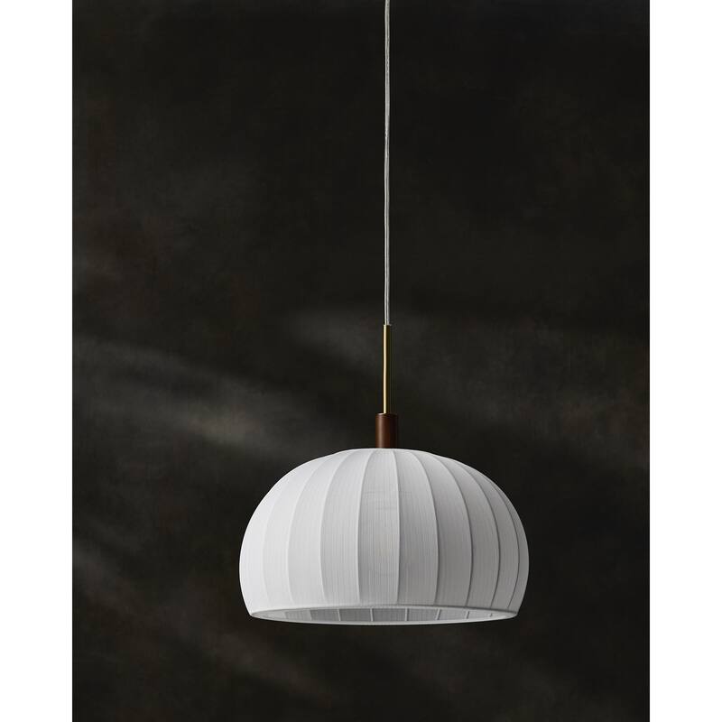 Livabliss Ceduna Rustic Pendant - 15"L x 15"W x 47"H - Brass
