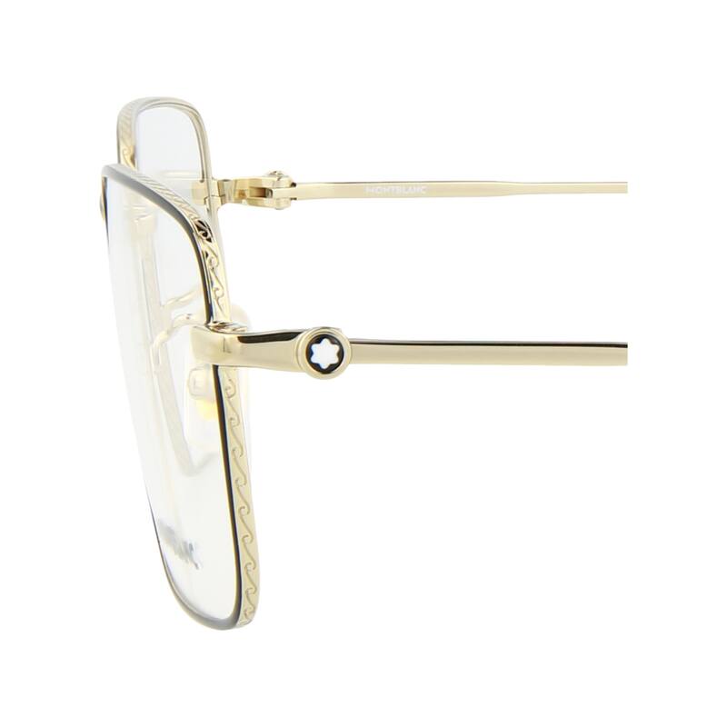 Montblanc Square-Frame Metal Optical Frames