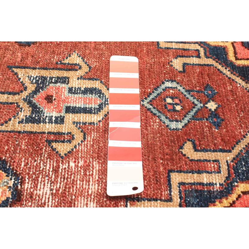 ECARPETGALLERY Hand-knotted Konya Anatolian Dark Red Wool Rug - 3'3 x 6'0