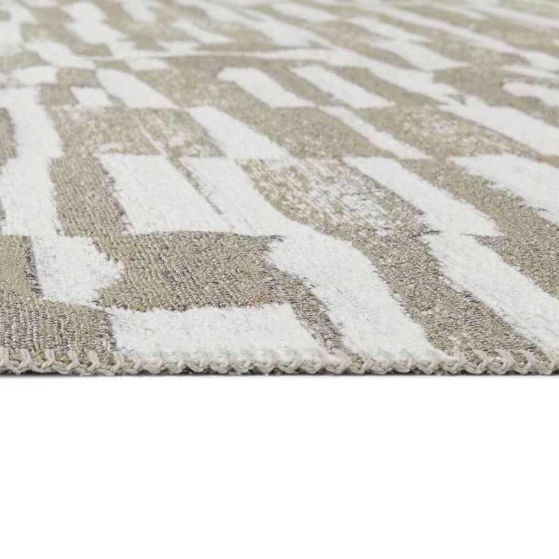 Martine Modern Abstract Jute Indoor/Outdoor Area Rug