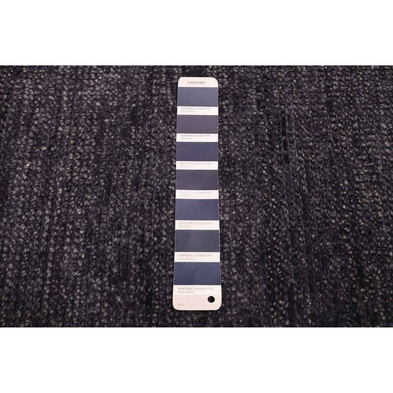 ECARPETGALLERY Hand-knotted Pak Finest Gabbeh Dark Navy Wool Rug - 8'0 x 9'10