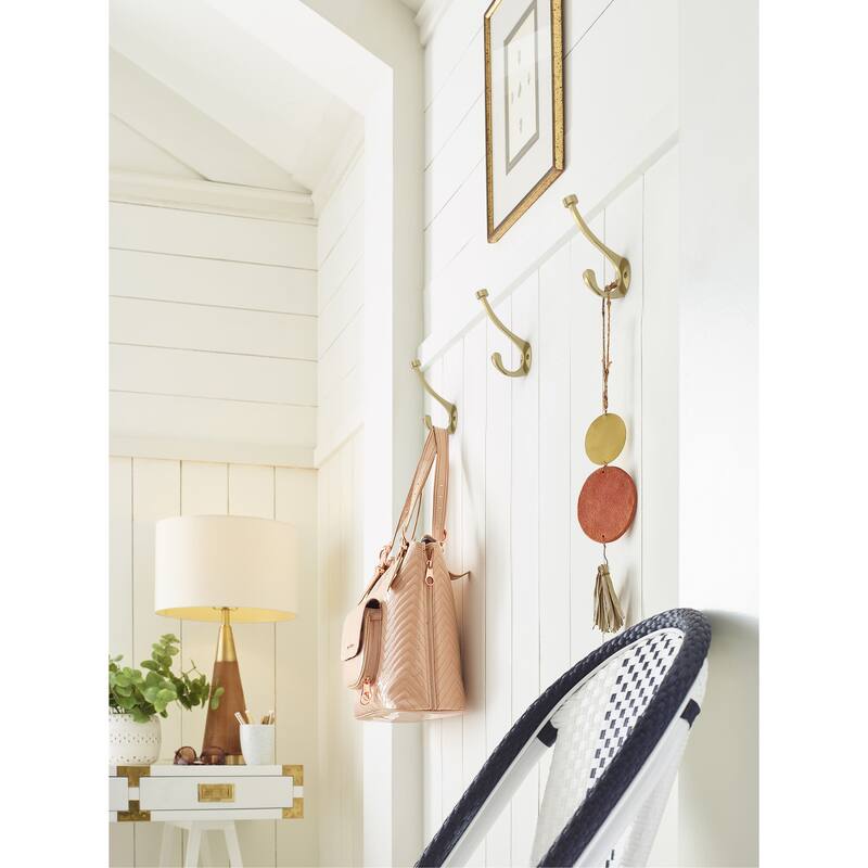 Amerock Adare Double Prong Decorative Wall Hook