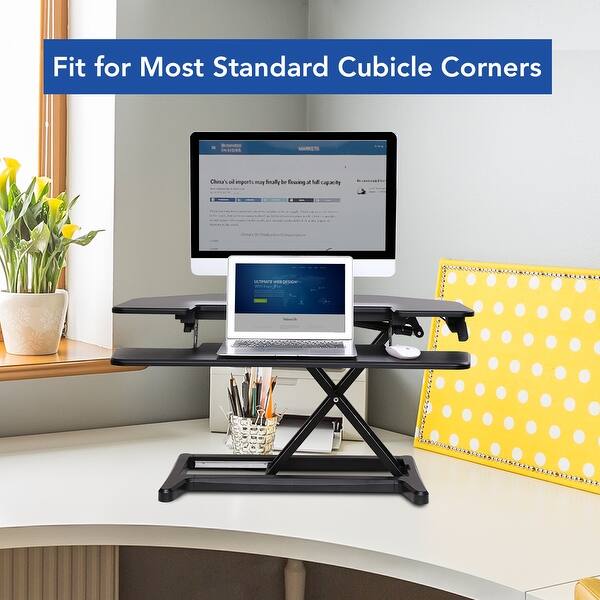 Shop Flexispot M7c Stand Up Desk Converter 36 Cubicles Corner