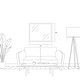 preview thumbnail 34 of 46, Ellis Silver Framed Wall Mirror