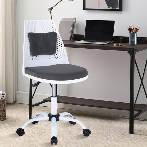 Home Office Task Chair, Computer Chair, Ergonomic, Adjustable Height - 32"-35.7"H
