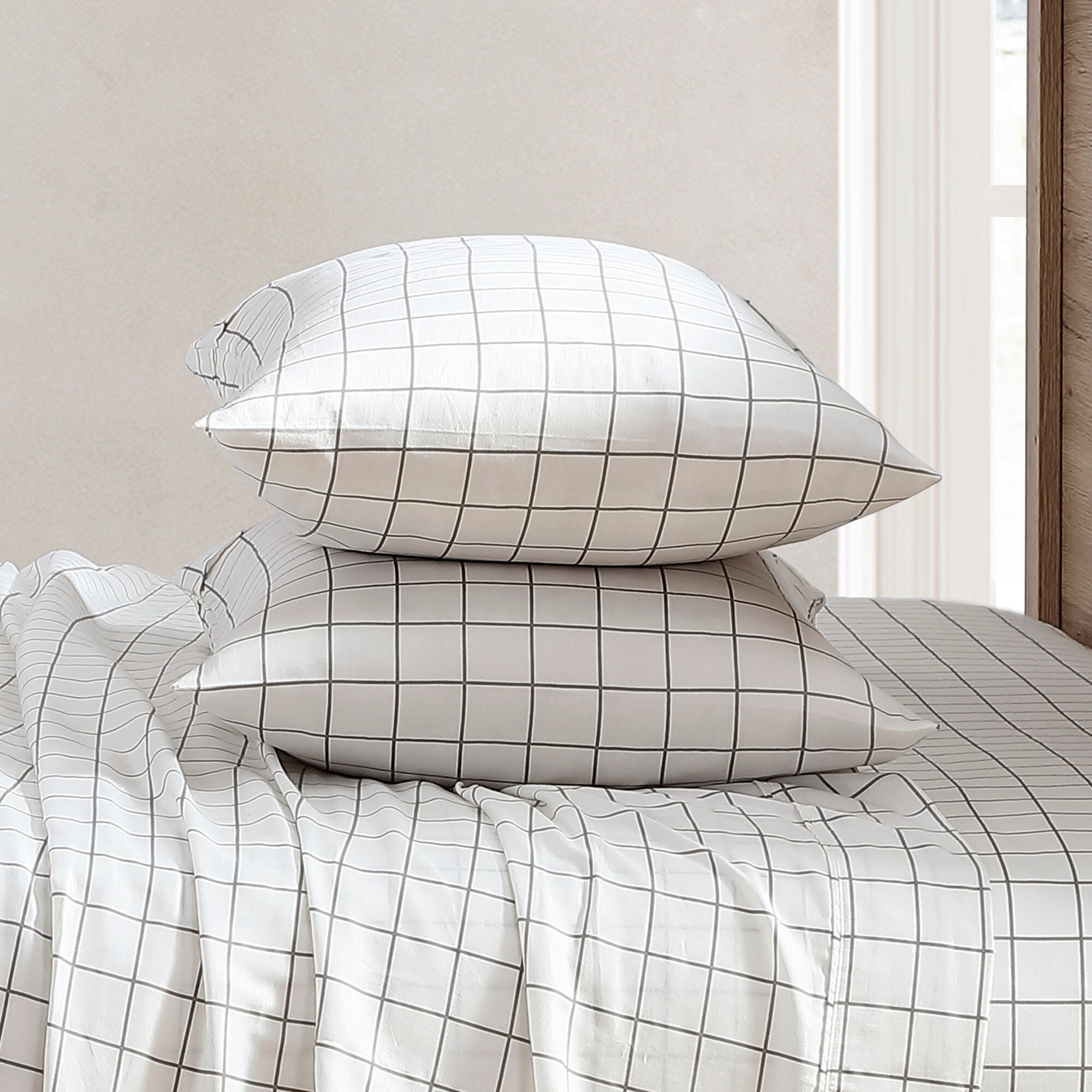 The Gray Barn Noh Printed Cotton Bedsheet Set-image