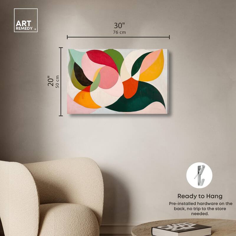 Color Fusion Canvas by Art Remedy, Gallery Wrapped