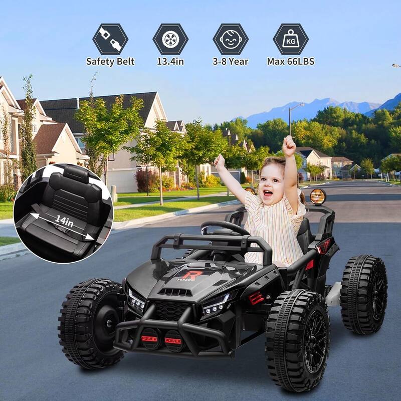 24v Kids Ride on UTV Electric Off-Road Car Toy with Remote Control for Kids Best Gifts