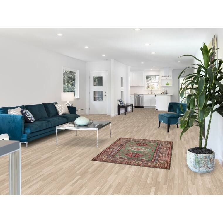 Green Kazak Accent Rug Hand-Knotted Wool Carpet - 3'5" x 4'9"