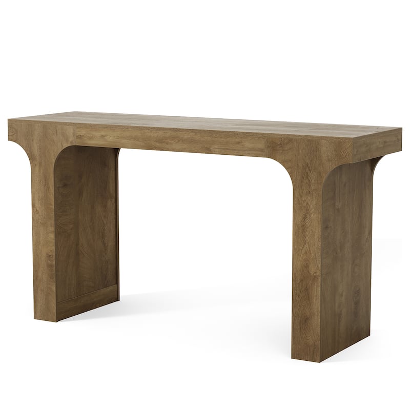 63-Inch Long Bar Table, Counter Height Pub Table, Rectangular High Top Bar Table, Home Bar Units