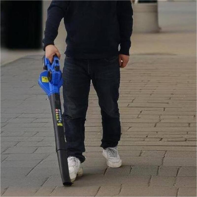 2 Speed Cordless Electric Leaf Blower with 20V Battery and Charger