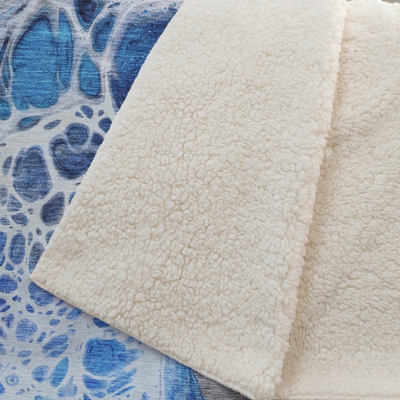 Premium Machine Washable Abstract Contemporary Throw Blanket