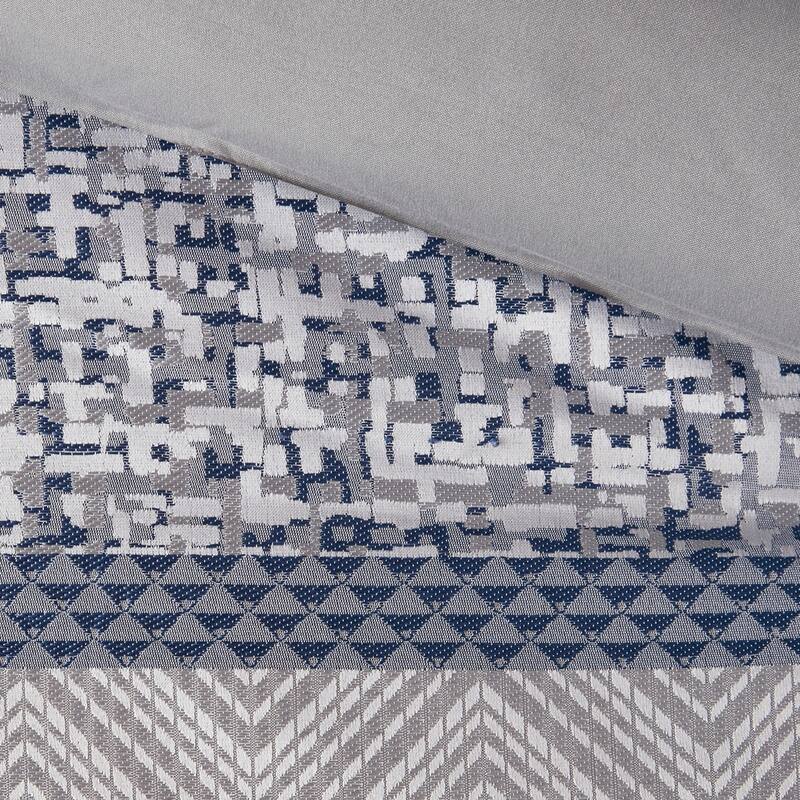 GDF Studio - Jacquard Comforter Set with Decorative Pillows