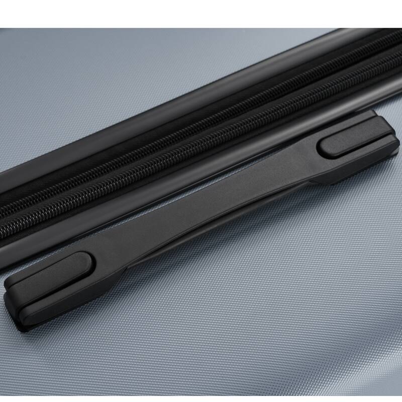 Luggage Sets 5 Piece with Front Opening, Hardside Expandable Carry On Suitcase Set with Double Spinner Wheel with USB Port