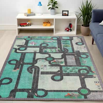 Superior Country Road Kids Indoor Area Rug