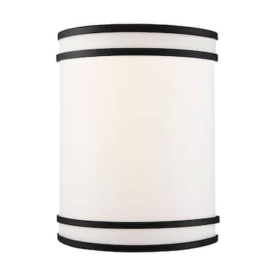 Glamour LED Wall Sconce Black Finish CCT Selectable 3K/4K/5K