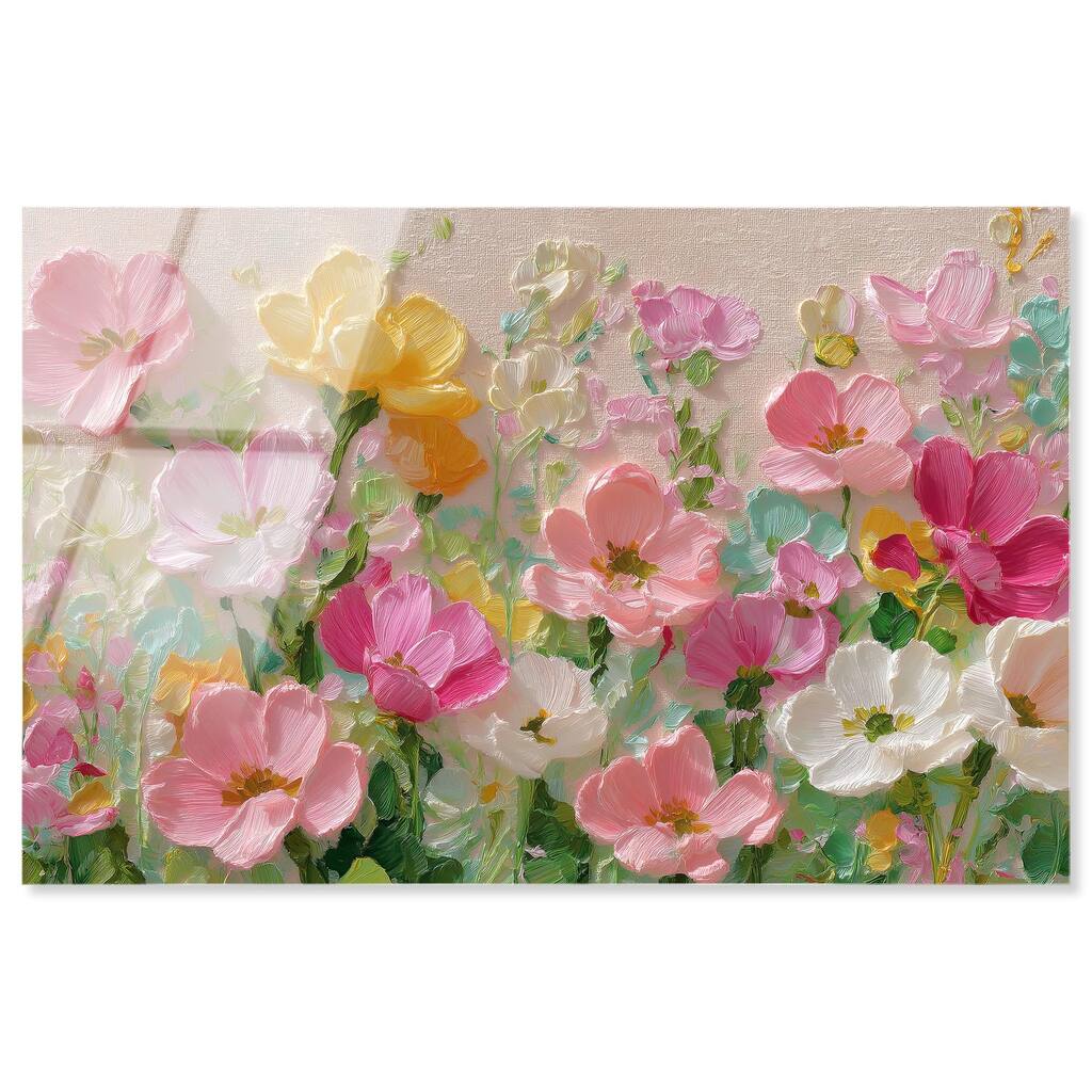 Expressed in Petals I Acrylic by Art Remedy, Ready to Hang