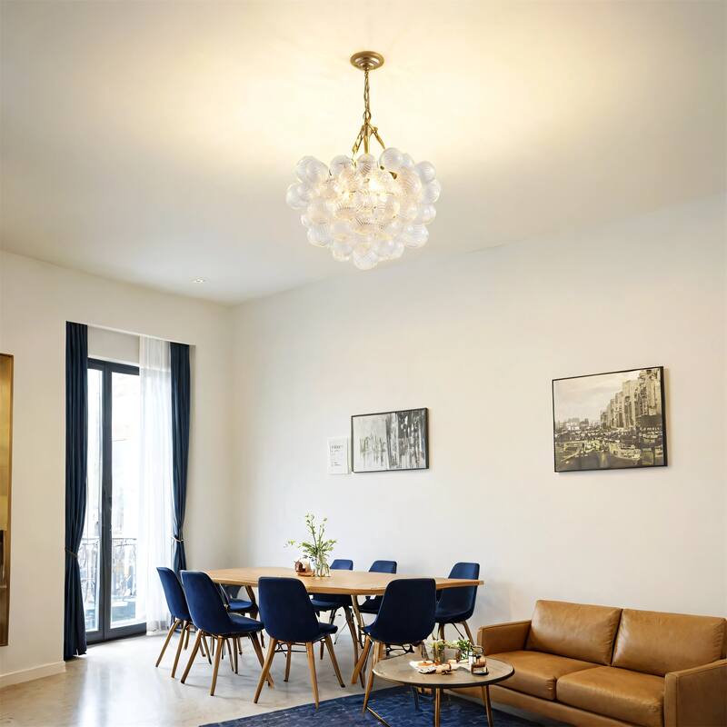 23.6" Gold Adjustable Pendant Light - Gold