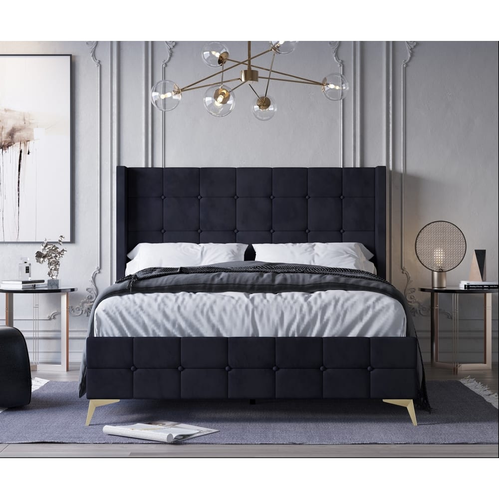 Gisella Upholstered Panel Bed