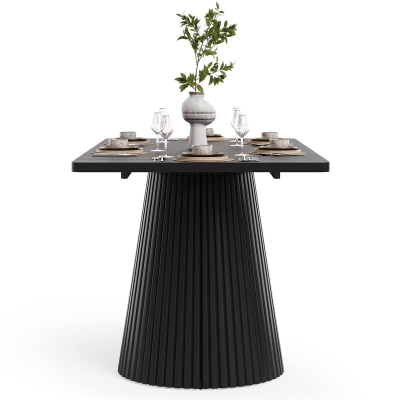 59'' Modern Rectangular Dining Table for 6