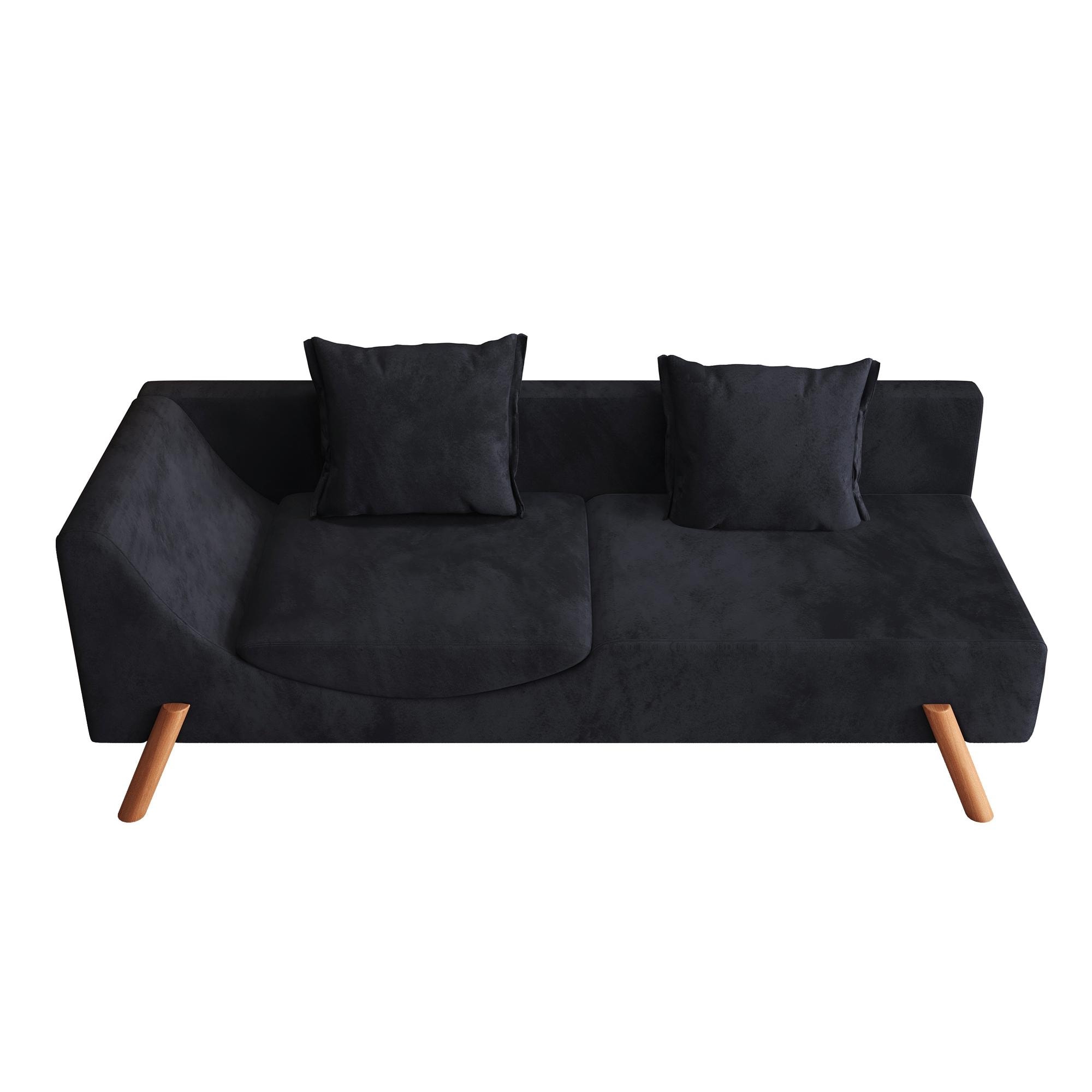 Loveseat sales chaise longue