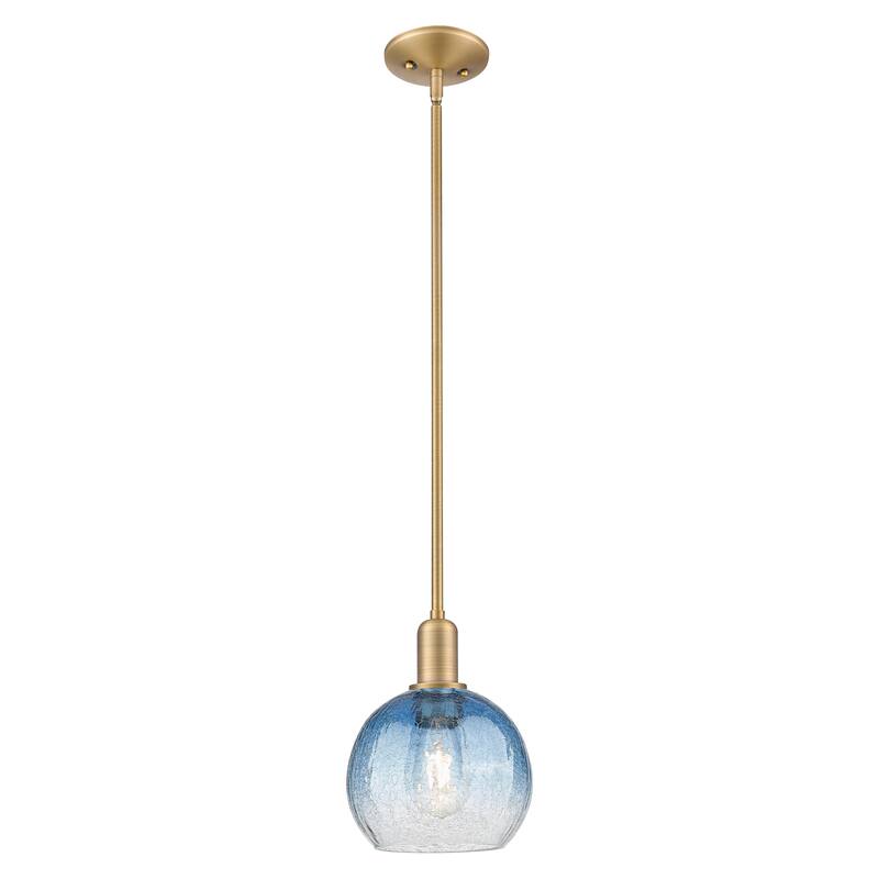 Innovations Lighting Downtown Urban - Brookhaven Globe - 1 Light 8" Stem Hung Mini Pendant