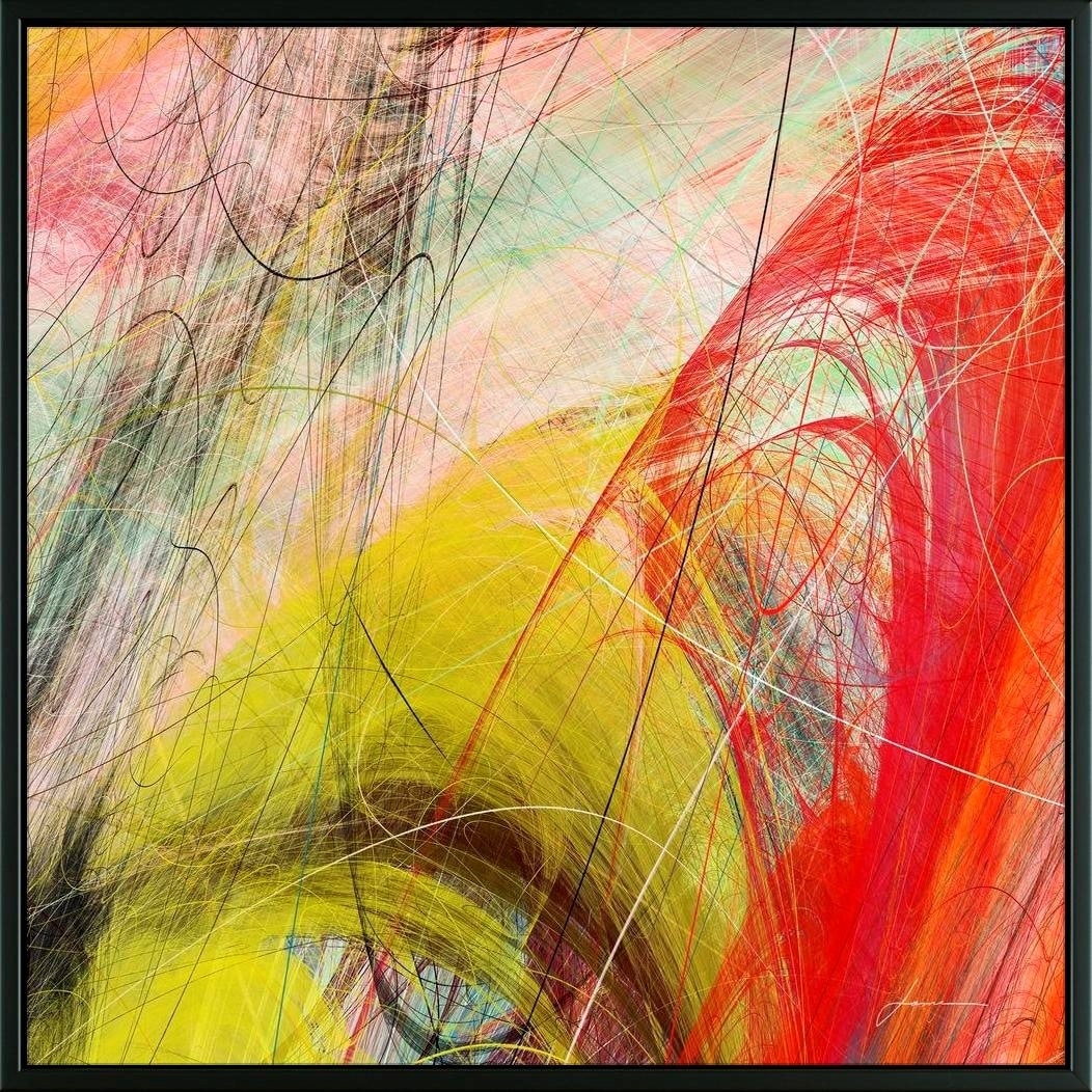 Shop Easy Art Prints James Burghardt S String Tile I Premium
