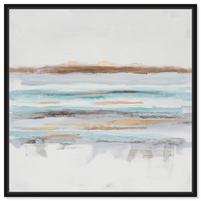 Baraquas I Canvas by Art Remedy - Black - 16" x 16"