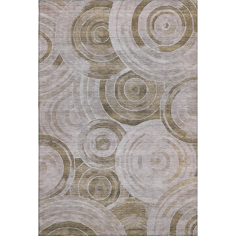 Premium Washable Super Soft Contemporary Mosaic Mayfield Rug