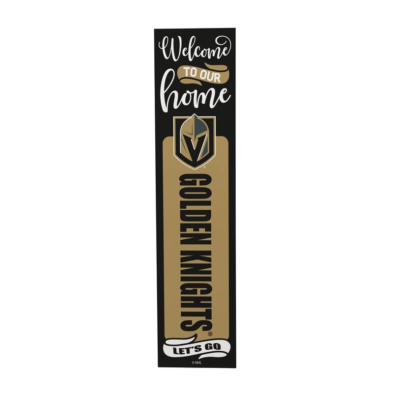 47" Double Sided Seasonal Porch Leaner, Vegas Golden Knights - 47" x 11.25"