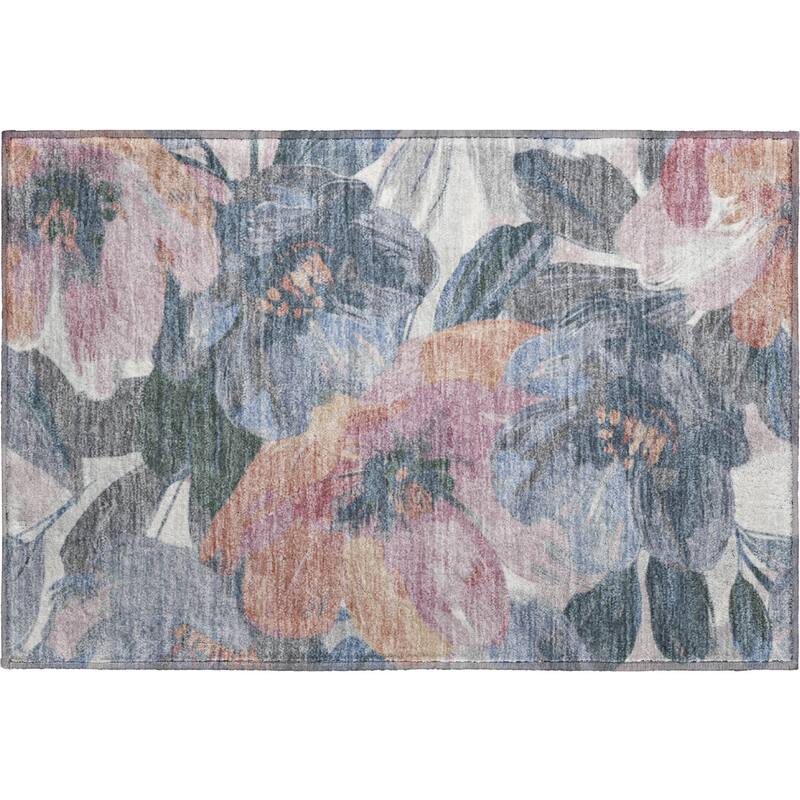 Premium Washable Super Soft Modern Floral Mayfield Rug