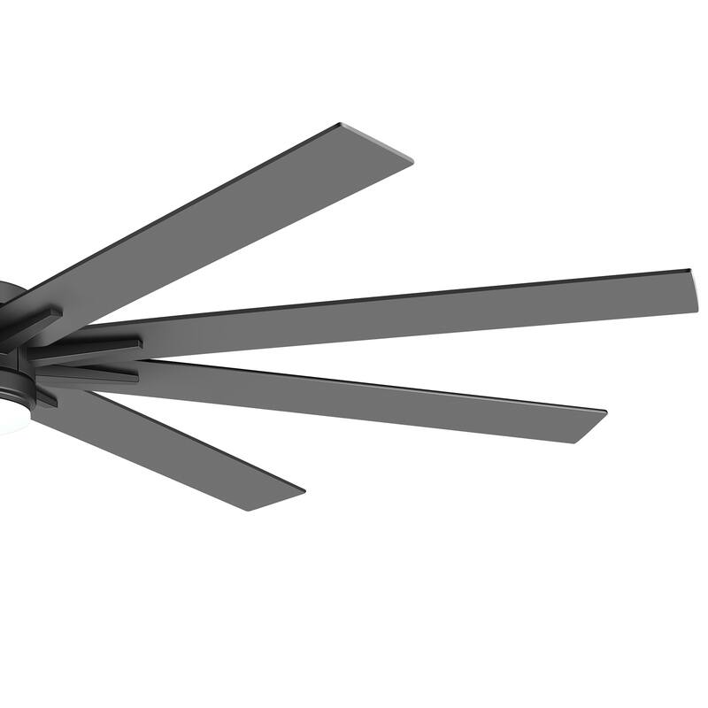 36/42/52/56/72/84-Inch Reversible 3/5/9-Blade Integrated LED Ceiling Fan with Light Remote
