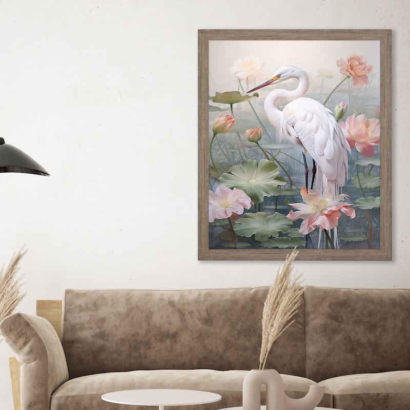 Virtuous Plumage Framed Art Under Glass