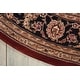 preview thumbnail 11 of 17, Nourison Hand-tufted Persian Floral Wool and Silk Burgundy Area Rug