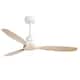 Option White with Natural wood Blades