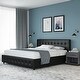 preview thumbnail 10 of 28, Avenue Greene Stefanie Upholstered Bed