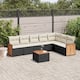 Option Black and cream with table