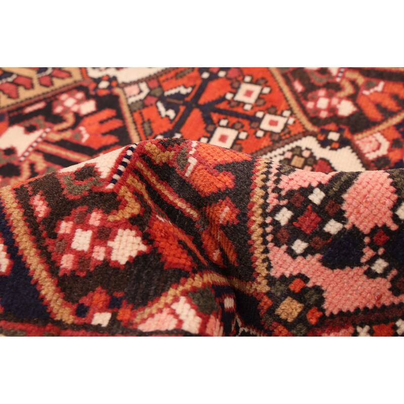 ECARPETGALLERY Hand-knotted Kayseri Vintage Copper Wool Rug - 6'8 x 9'7