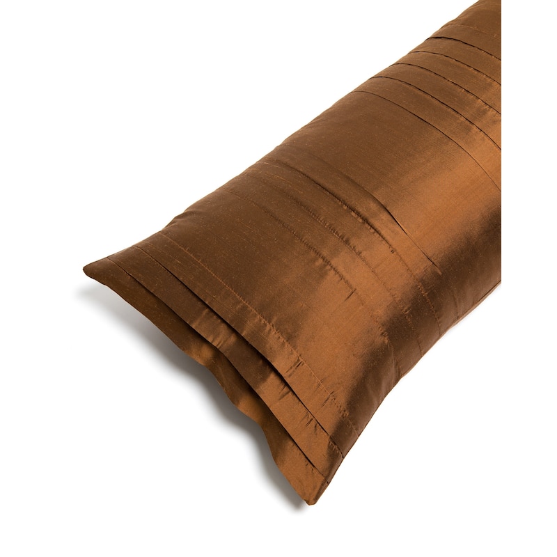 Royce Dupioni Silk Extra Long Bolster Pillow