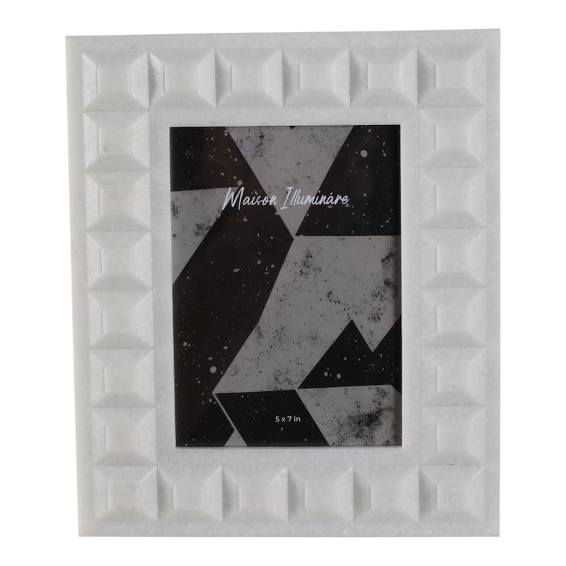 Resin Modern Photo Frame Square Block Border Design Decorative Frame