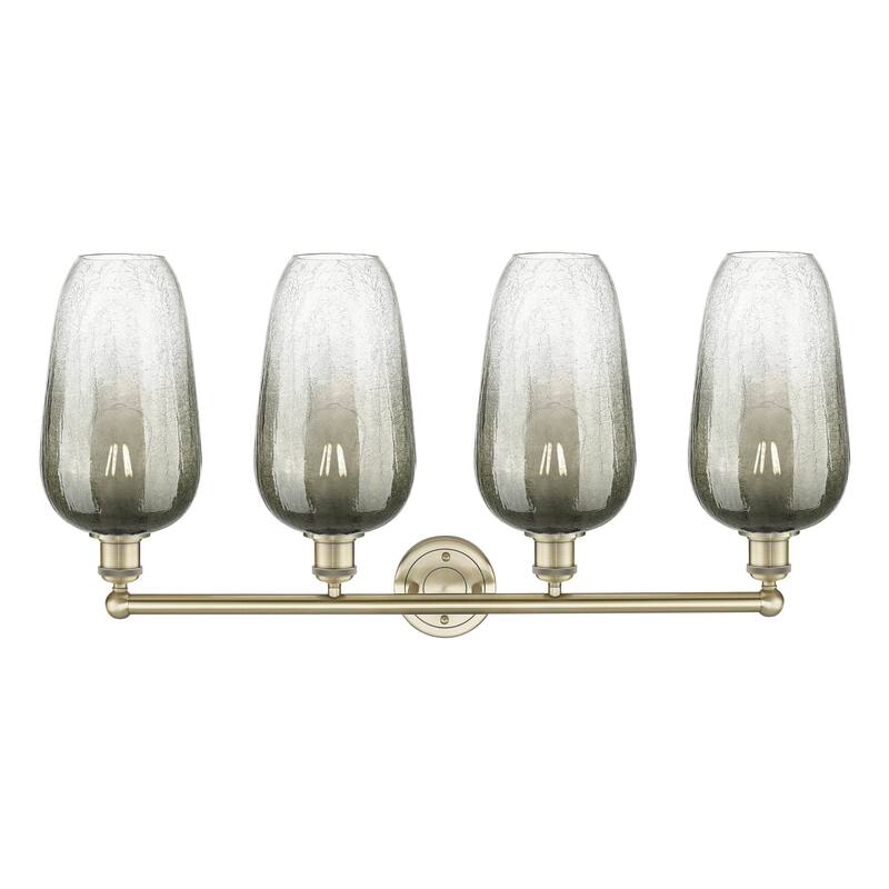 Innovations Lighting Endless Possibilities Edison - Brookhaven Flute - 4 Light 34" Bath Vanity Light