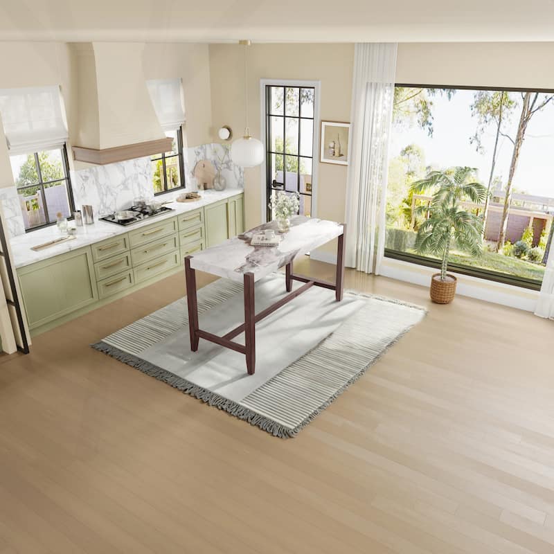 Versatile Counter Height Table for Various Spaces with Modern Design
