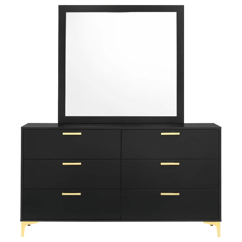Kendall Modern Classic Wood 6-drawer Dresser