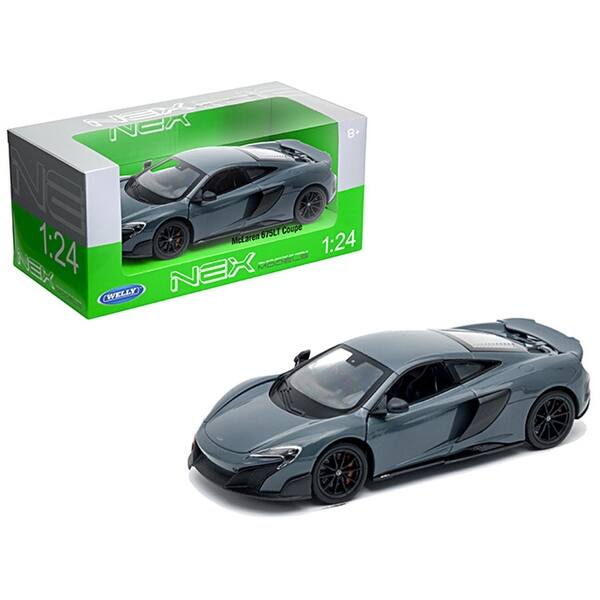 Shop Mclaren 675lt Coupe Gray 1 24 1 27 Diecast Model Car By Welly On Sale Overstock 25486806