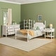 preview thumbnail 17 of 24, Walker Edison Twin Bed with Dresser Bookshelf and Nightstand Bedroom Set