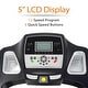 preview thumbnail 9 of 28, Folding Treadmill with Incline Functionality and LCD Display Screen