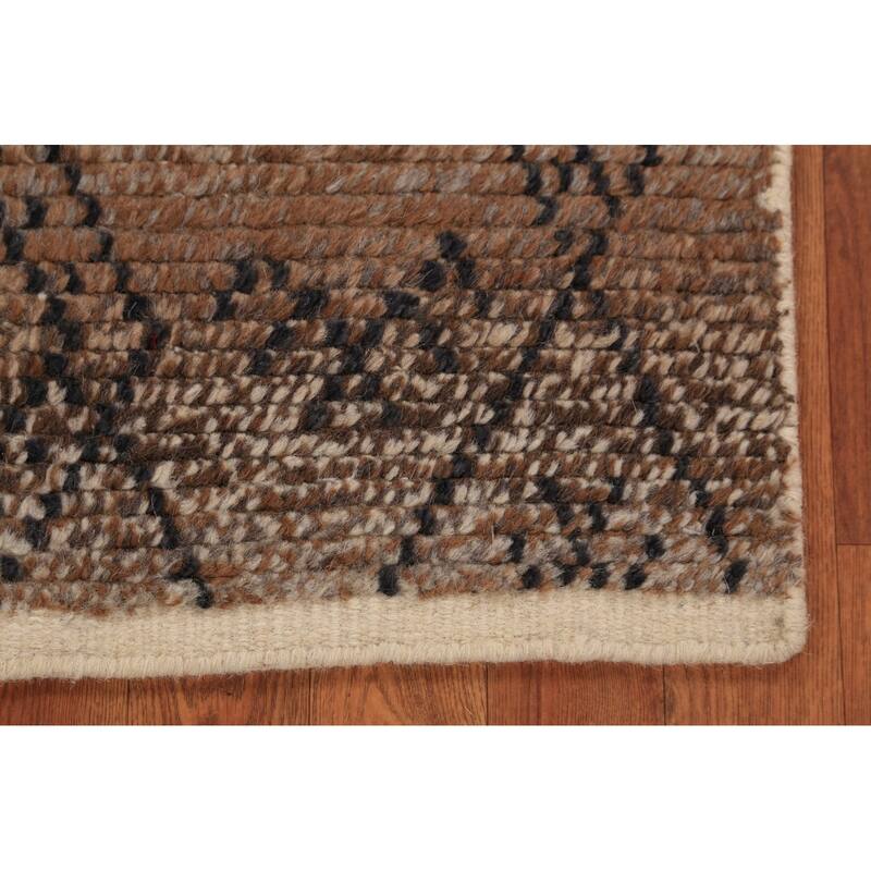 Moroccan Oriental Rug Hand-Knotted Accent Wool Carpet - 2'0"x 3'0"